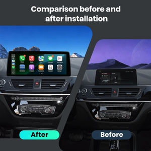 Rhythm 12.6 Inch Linux Car Screen <b>Wireless</b> Carplay Android Auto Navigation BT Display For BMW 1 Series F20/F21/F40 2017-2023 EVO - Product Image 2