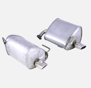 Oferta Especial: Silenciador de Escape de Acero Inoxidable de Alta Eficiencia, Ajuste Directo, 1.5mm de Grosor, Acabado Liso para Subaru Forester Trasero - Product Image 4