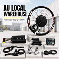 Kit de conversion de vélo électrique Sailimotor 1500W 2000W 3000W avec batterie 48V 60V 72V en option, entrepôt AU