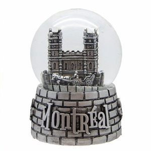 Globe à neige promotionnel en résine avec motif feuille d'érable canadienne, animal domestique et véhicule, souvenir cadeau, vente en gros - Product Image 2
