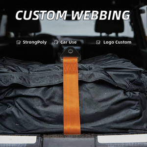 Maßgefertigter Langlebiger 4,8cm Polyester-Gurtband mit Individuellem Logo in Webtechnik Auto-Zubehör Rolle Dansky DS-WSP1C004 - Product Image 2