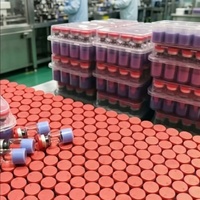 Coopération personnalisable entre agences, garantie de dédouanement, expédition 24h/24, flacon en verre, glutathion, poudre blanchissante, peptides, matières premières cosmétiques