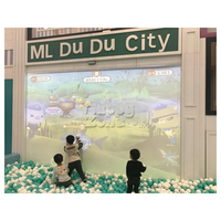 Projection murale interactive personnalisée Jeux de Smash Ball immersifs Boule interactive à écran tactile Jeux muraux pour enfants