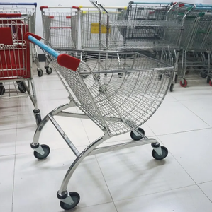सुपरमार्केट सेक्टर के आकार के धातु कार्ट्स विशेष डिजाइन शॉपिंग ट्रॉली - Product Image 6