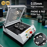 Máquina de prueba y programación OEM para PCBA de teléfonos y tablets, con soporte de prueba funcional de aleación de aluminio y acero FR4 G12 y pines Pogo