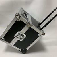 Imprimante Équipement De Stockage Cas Dur En Aluminium Cas de Vol Matériel Boîte De Vol pour Imprimante DS-RX1 avec Chariot et Roues