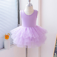 Robe de tutu de ballet pour filles Noir Rose Violet Rouge Coloré Justaucorps de danse pour enfants