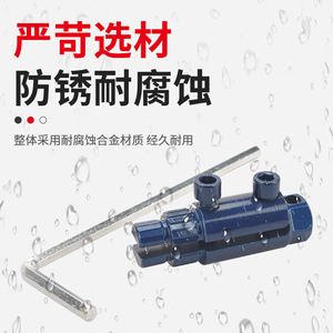 Kit de Herramientas Extractoras de Tornillos para Válvulas Angulares de Grifo Multifuncional Personalizado, Extractor de Tornillos Rotos de Tuberías de Agua Directo de Fábrica - Product Image 1