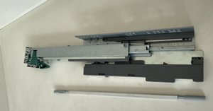 Glissières de <span class=keywords><strong>tiroir</strong></span> industrielles dissimulées à fermeture amortie AOLISHENG FK330, épaisseur 18 mm, rail triple caché pour cuisine et <span class=keywords><strong>atelier</strong></span> - Product Image 3