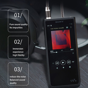 Câble en cuivre monocristallin 7N de qualité audiophile pour appareil équilibré 4,4 mm vers double RCA - Product Image 2