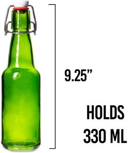 Bouteille <span class=keywords><strong>Grolsch</strong></span> vide en verre, grande taille, verte, avec dessus pivotant, 330ml 500ml, 1 Litre, en Stock, nouveau - Product Image 5