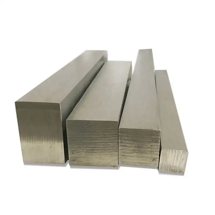 Custom ASTM F136 Ti6Al4V-Eli Titanium squares virgin rod bar 10mm 30mm 50mm 80mm Diameter