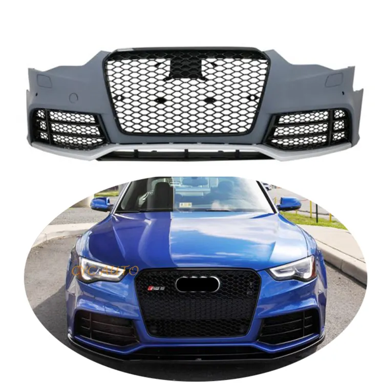 Sıcak satış Audi A5 S5 için B85 RS5 tarzı araba bodykit ön tampon 8T 2013 2014 2015