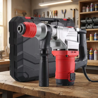 Marteau perforateur électrique multifonction de qualité industrielle, haute puissance, AC 2 vitesses, 2750 BPM, prise européenne, énergie d'impact 10J