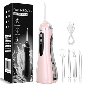 Irrigateur buccal sans fil haute pression, rechargeable par USB, irrigateur buccal portable, soins bucco-dentaires, irrigateur dentaire pratique - Product Image 1