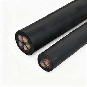 Cable de bomba de <span class=keywords><strong>agua</strong></span> de pozo profundo JHS 3/4 Core 4mm-50mm alambre de cobre trenzado Flexible plano conductor de cobre puro sumergible de goma - Product Image 2