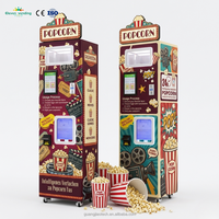 Máquina Expendedora de Palomitas de Maíz Inteligente, Máquina Automática Comercial para Hacer Palomitas de Maíz, Dispensador de Snacks de Autoservicio, Uso 24H