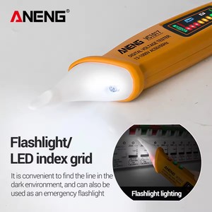 ANENG VC1017 เครื่องวัดโวลต์อัตโนมัติ เครื่องทดสอบเซ็นเซอร์อัจฉริยะ เครื่องตรวจจับเสียงเตือน เครื่องวัดโวลต์ดิจิตอล AC มัลติมิเตอร์ - Product Image 5