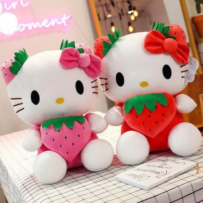 En çok satan en popüler ünlü Anime karikatür karakter Hello Kitty Kitty peluş oyuncaklar