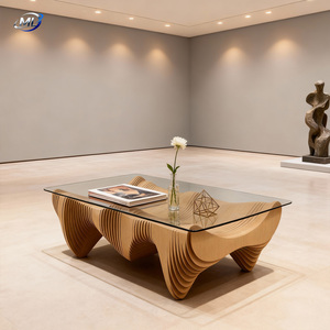 Base de Mesa de Comedor Moderna de Madera Sólida para Oficina, Hotel, Hogar, Sala de Estar, Dormitorio - Product Image 5