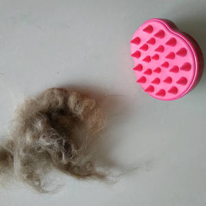 Silicone souple chiot Massage shampooing toilettage douche lavage Curry bain perte bain brosse de bain élimine lâche perte de cheveux fourrure - Product Image 6
