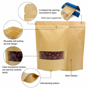 Custom Zipper Lock Sealable Flat Bottom <strong>Dog</strong> Cat Food Stand Pouch Pet Treat Food Packaging Bags - Product Image 3