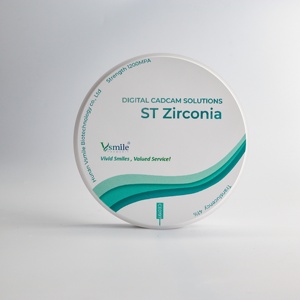 Cerámica de Óxido de Zirconio (Zirconia) Amann para Coronas Anteriores, Puentes, Pilares y Abutments, Resistencia de 1200Mpa, Compatible con Sistemas AG - Product Image 3