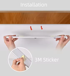 Lámpara LED con Sensor de Movimiento Tipo-C, Ultrafina, para Debajo del Gabinete, Tira de Aluminio, Luces LED para Armarios de Cocina - Product Image 5
