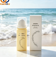 Flacon pompe sans air en PP transparent de luxe, base ronde, logo personnalisé, OEM ODM, emballage cosmétique et soins de la peau en marque privée