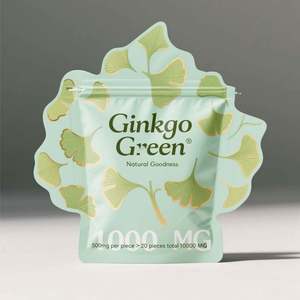 Gravure personnalisée imprimée 3.5g de forme irrégulière découpée à l'emporte-pièce Sac en mylar zip-lock étanche à l'humidité pour gelée Sushi Chewing-gum - Product Image 5