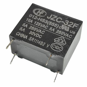 Relais à semi-conducteurs Relais de puissance Relais électromécaniques 12V 10A Normal ouvert: 1A(SPST-Normal ouvert) <span class=keywords><strong>Plugin</strong></span> JZC-32F/012-HS3(555) - Product Image 2