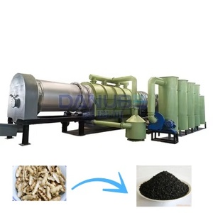 Four de carbonisation de coques de palmier et de coques de riz pour la production de charbon de bois - Product Image 1