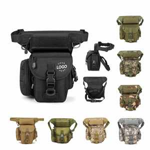 Sac de jambe multifonctionnel en tissu Oxford imprimé sérigraphié avec logo personnalisé, pour la randonnée, le camping, la photographie, camouflage - Product Image 1