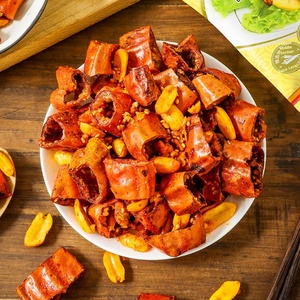 Huang Feihong fritto spenti Semi-Soft frutta e verdura snack 308g * 10 pepe anelli <span class=keywords><strong>di</strong></span> peperoncino <span class=keywords><strong>antipasto</strong></span> contorno condimento - Product Image 1