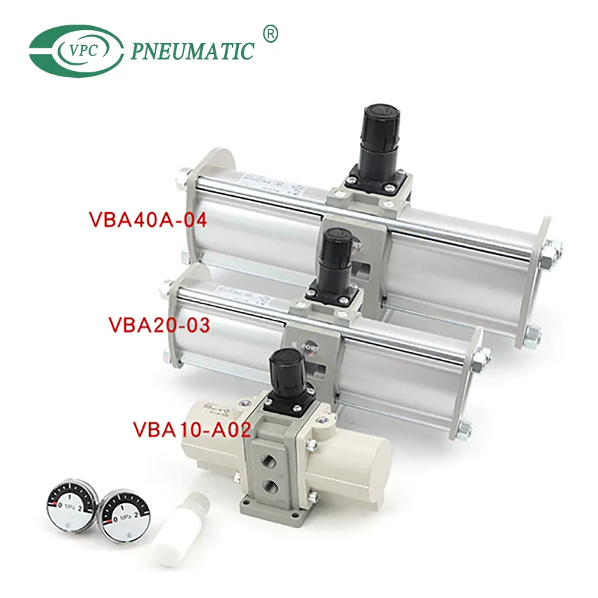 Pompe de régulateur de surpression pneumatique Vba10A-02 de type SMC pour compresseurs d'air