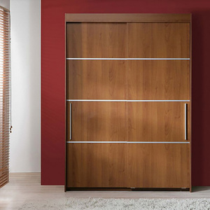 Closset Clean <strong>Cheapest</strong> Hot <strong>Sale</strong> Wood Bedroom <strong>Wardrobe</strong> Open Door Melamine Armoire Design Sliding Built in <strong>Wardrobe</strong> Mirror Door - Product Image 6