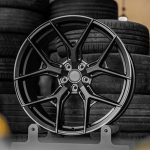 Jantes en alliage forgé de 18 à 22 pouces, améliorant la maniabilité, 5x112 5x114.<span class=keywords><strong>3</strong></span> 5x120 5x127 5x130 HF5 A3 S3 RS3 A4 S4 RS4 A5 RS5 - Product Image 5