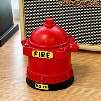 Cendrier en résine personnalisé en gros, cendrier en forme de poteau d'incendie, ornements décoratifs, nouveauté créative, décoration d'intérieur pour cadeau de la Fête des Pères