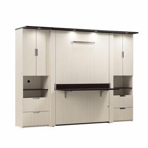 Cama Vertical Giratoria Directa de Fábrica con Armario, Cama Plegable Invisible que Ahorra Espacio, Cama Murphy para Conjunto de Muebles de Dormitorio - Product Image 6
