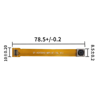 Modul Kamera Antarmuka MIPI Sensor OEM OV5640 dengan Gambar HD 5MP Modul Kamera FPC dengan Fokus Otomatis untuk Pipe Dream