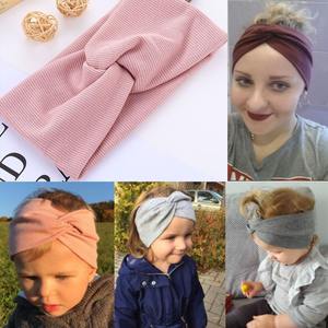 Automne et hiver bandeau en tissu <span class=keywords><strong>court</strong></span> coupe-vent haute élasticité bandeau bébé accessoires en gros bandeau élastique à larges bords - Product Image 6
