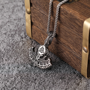 <span class=keywords><strong>Nordique</strong></span> Viking collier navire ancre pendentif en acier inoxydable bijoux Thor marteau Mjolnir <span class=keywords><strong>nordique</strong></span> <span class=keywords><strong>mythologie</strong></span> cadeau pour hommes - Product Image 4