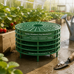 <b>Garden</b> Strawberry Tray Plant Support Stand for Home and <b>Garden</b> Use HDPE Material Simple Style - Product Image 2