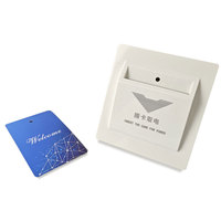 Interrupteur de carte-clé d'hôtel 180-240V 2/3 fils, mécanique/basse/haut fréquence, ignifuge, économie d'énergie pour hôtels et appartements