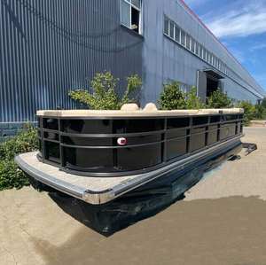 Bateau de pêche <span class=keywords><strong>Gospel</strong></span> Boat 7m/23ft, <span class=keywords><strong>meilleur</strong></span> bateau ponton familial pour les loisirs, bateau en aluminium - Product Image 2