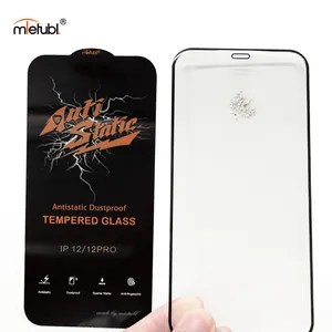 Antistatic Dustproof For IP 15/15 PRO/15 PRO MAX/15 PLUS Accessories Big Curved Edge Premium Tempered Glass Screen Protector