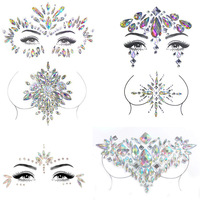 Corps temporaire Tatoo/tatouage autocollant pour mains visage autocollant Promotion grand autocollant mural amovible taille personnalisée 1pc/oppbag