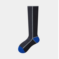 Chaussettes de sport tendance à compression haute, longues, pour mollets et genoux, avec emballage personnalisé en couleur