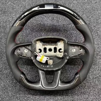 Volant de direction LED en fibre de carbone pour Dodge Challenger Charger SRT Custom 2014-2019