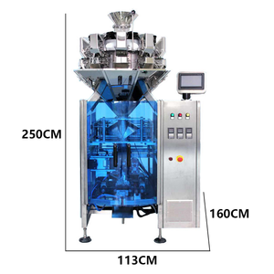 Hundefutter-Zipperbeutel-Verpackungs-, Füll- und Versiegelungsmaschine mit Leicht-Aufreiß-Kennzeichnung, 10-Kopf-Waage, auch für Trockenfutter geeignet - Product Image 3
